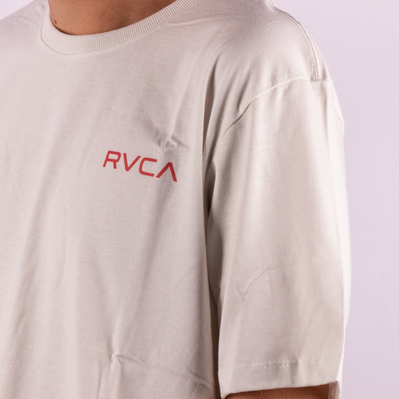 Camiseta RVCA 2 PACK Small Logo Preto/Branco